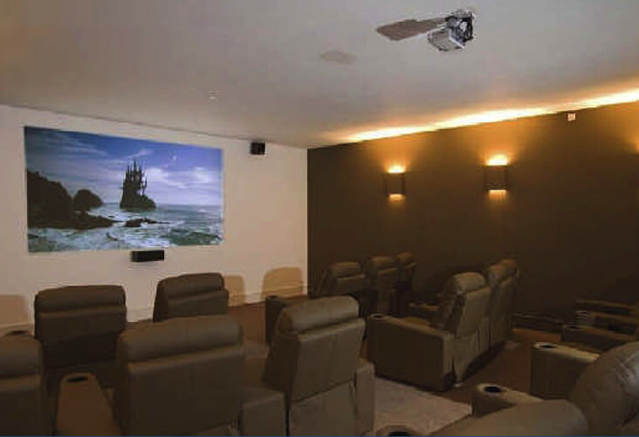Dedicated home cinema