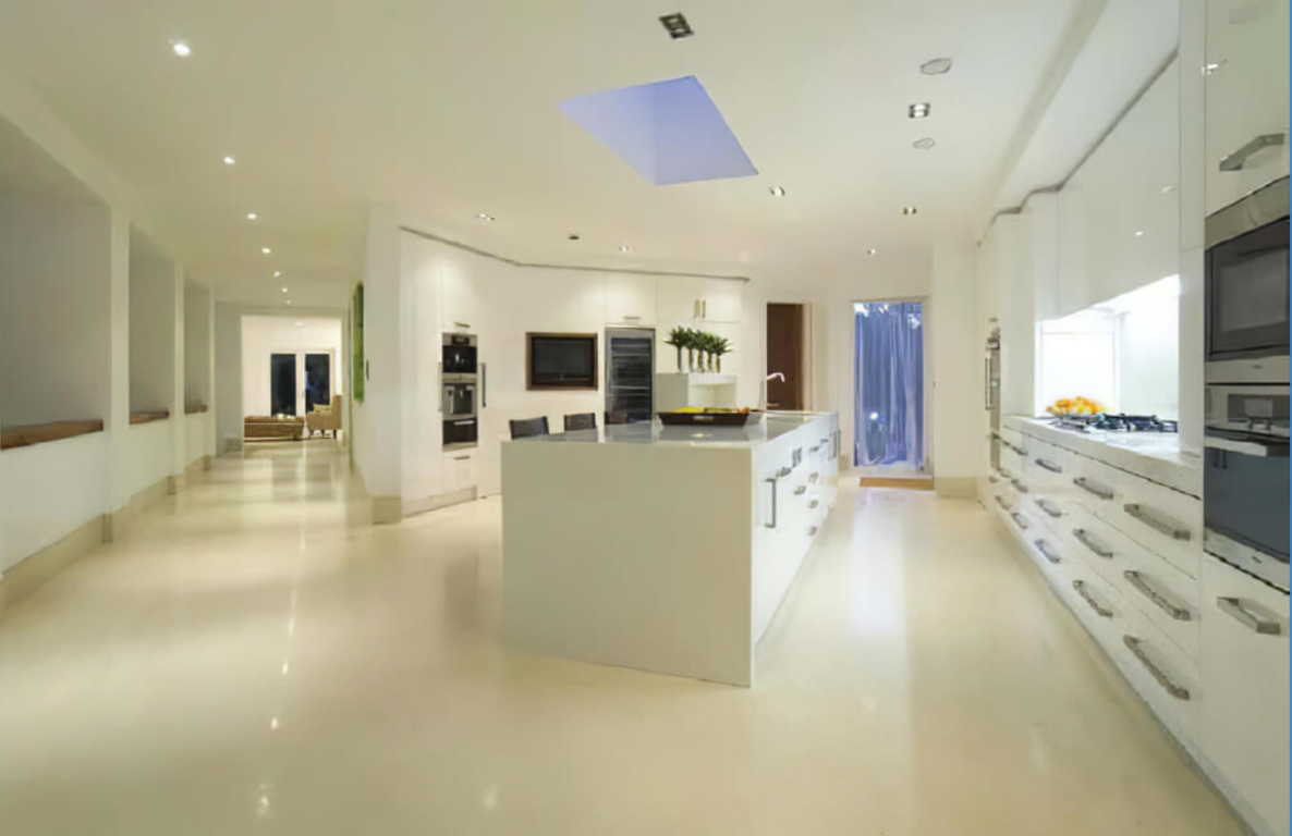 Bright modern kitchen