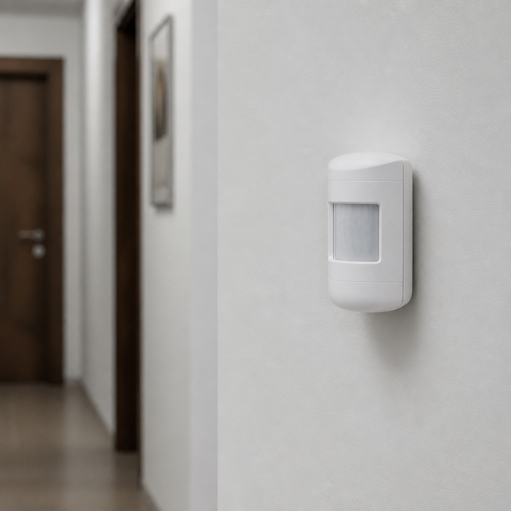 Wall motion sensor